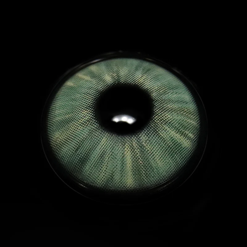 Clover Shining Green Colored Contact Lenses - Roseibase