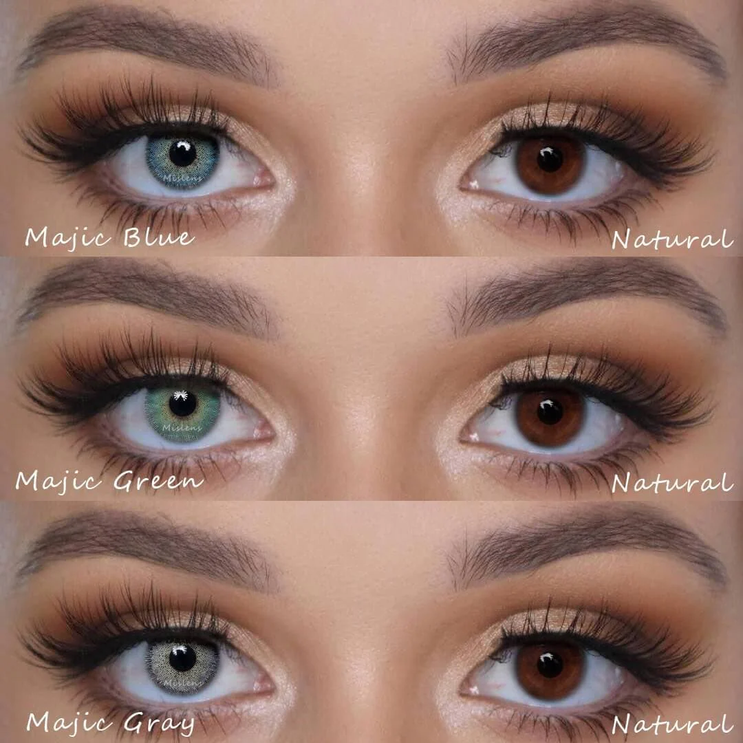 Magic Blue Colored Contact Lenses - Roseibase
