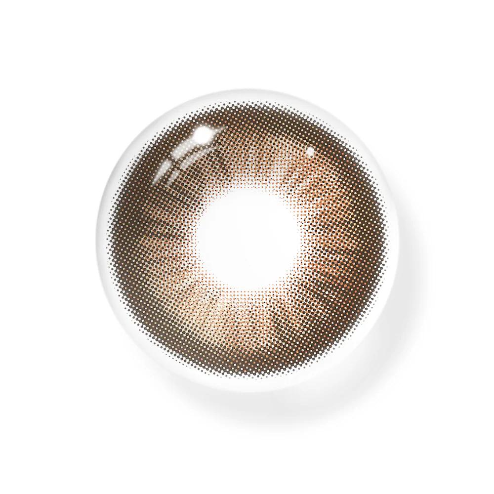 Americano Brown Prescription Colored Contact Lenses - Roseibase