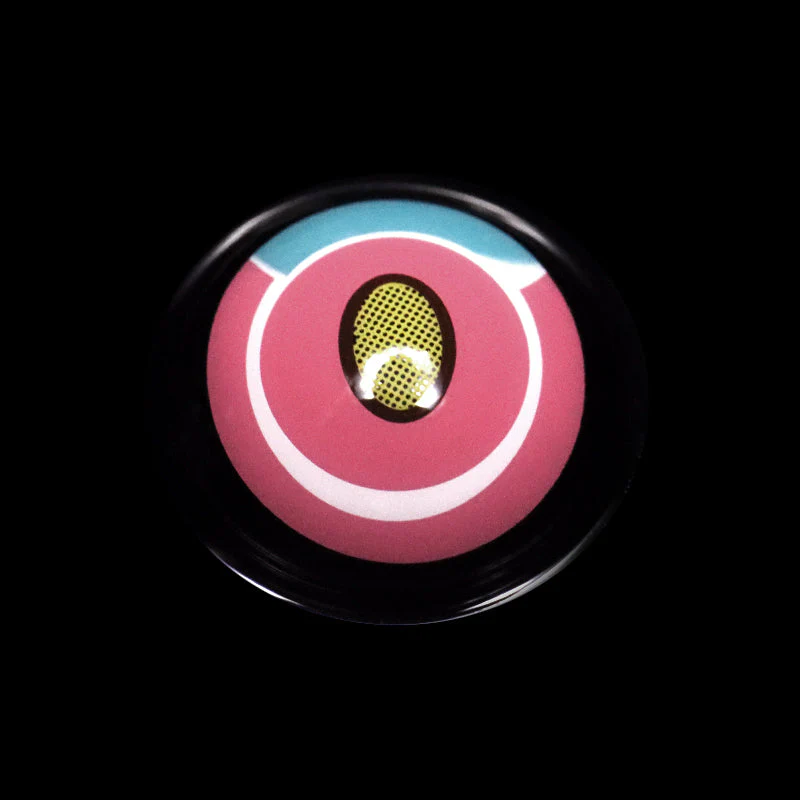 Cosplay Titan Pink Colored Contact Lenses - Roseibase