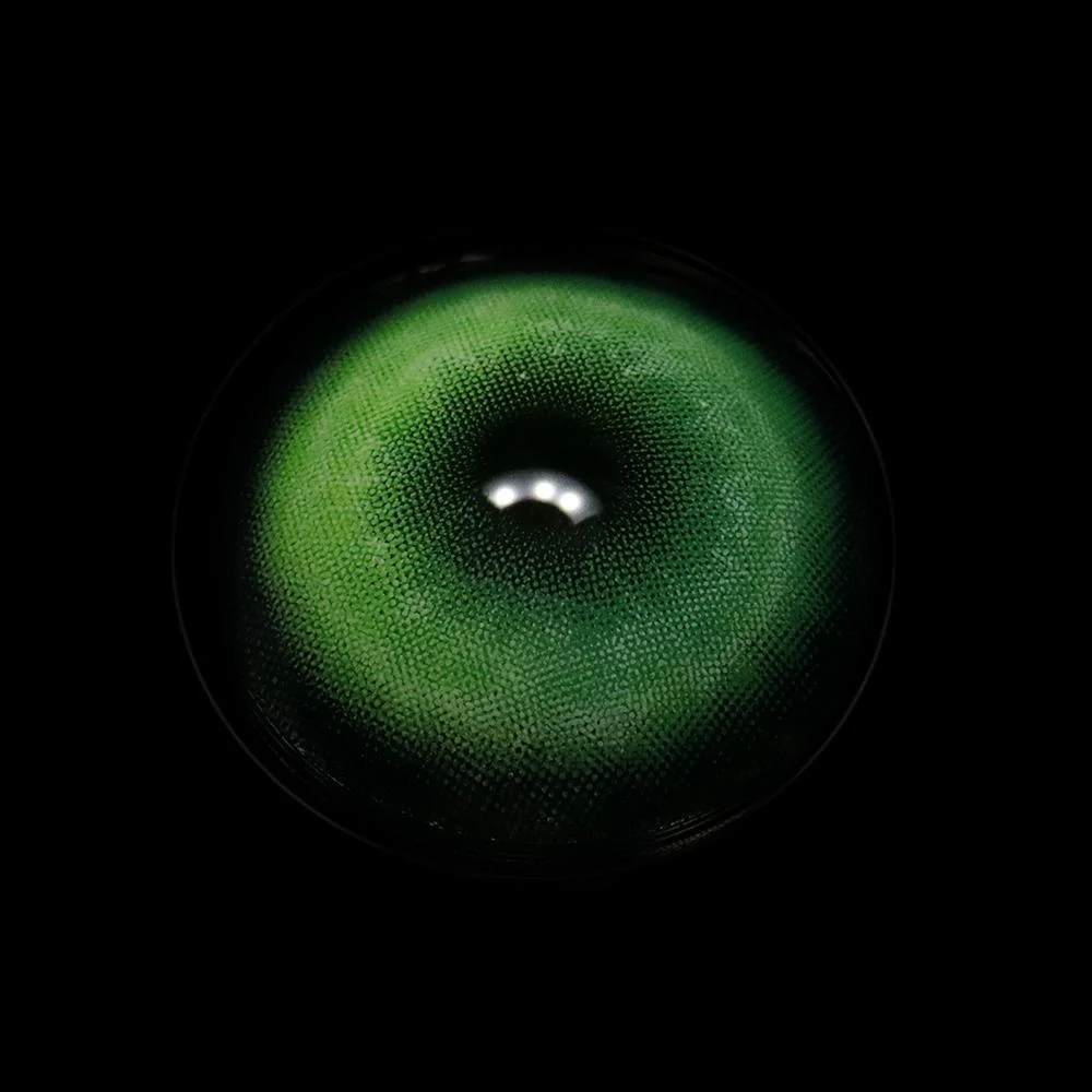 Cosplay KOI Green Colored Contact Lenses - Roseibase