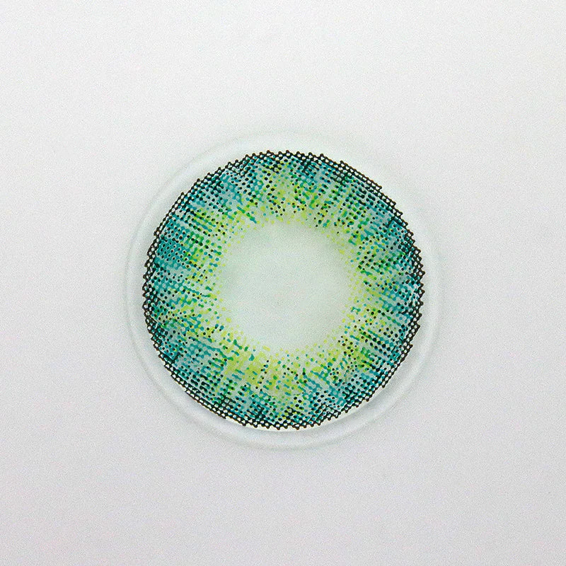 Kallaite Green Colored Contact Lenses - Roseibase