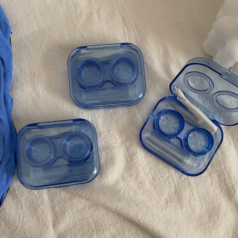 Elegant Colored Contact Lens Case - Roseibase