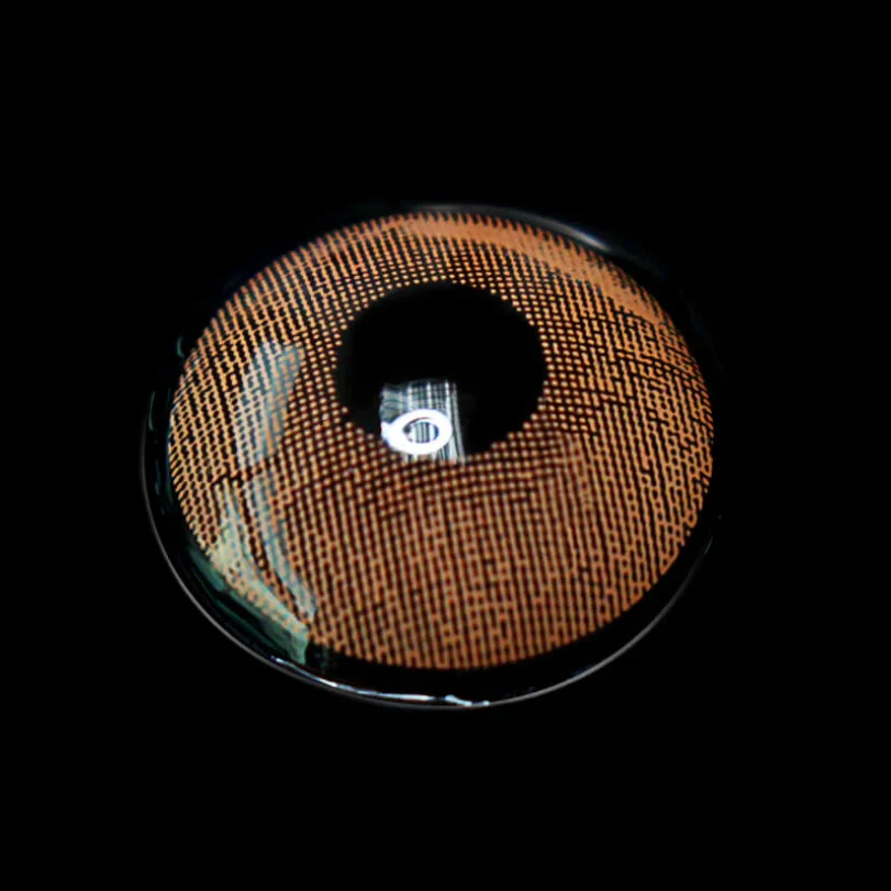 Lemon  Marron  Brown Colored Contact Lenses - Roseibase