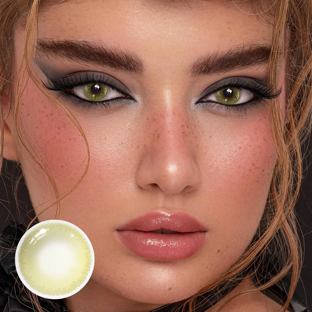 Elite Sandy Gray Prescription Colored Contact Lenses - Roseibase