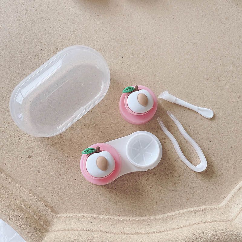 Cute Fruit Colored Contact Lens Case - Roseibase