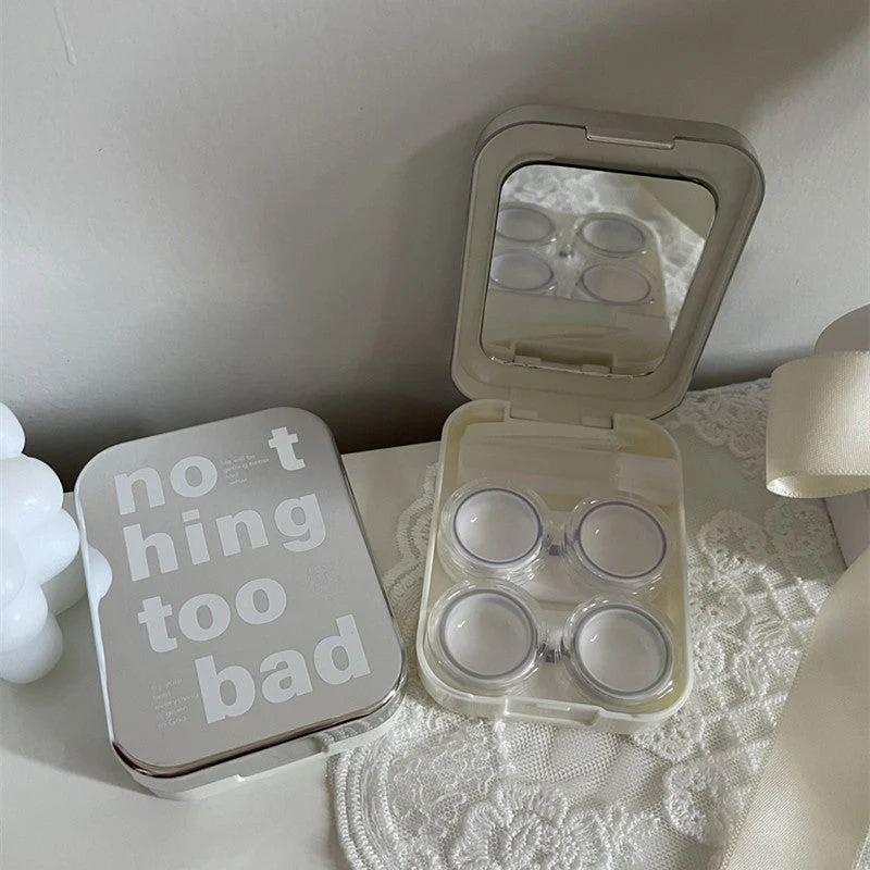 Kaida Colored Contact Lens Case - Roseibase