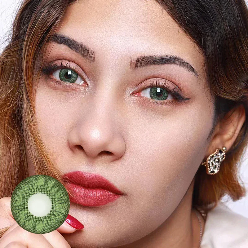 Cocktail Julep Mint Colored Contact Lenses - Roseibase