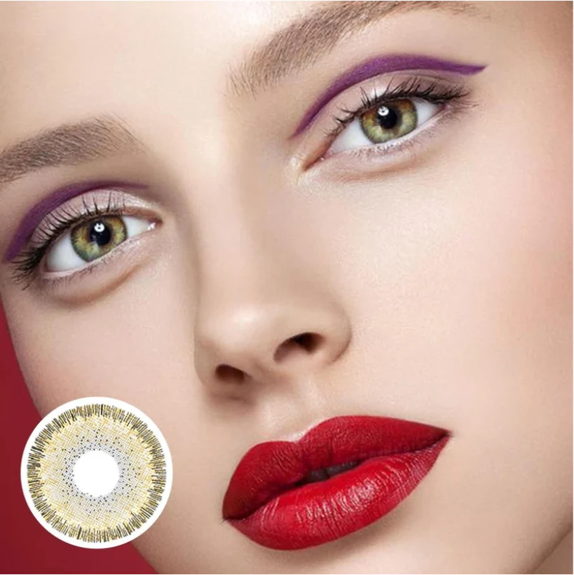 Magic Hazel Colored Contact Lenses - Roseibase