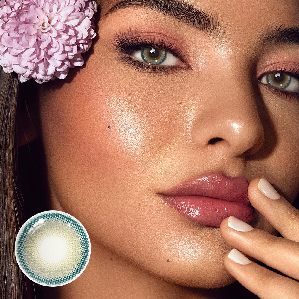 Isabella Grey Colored Contact Lenses - Roseibase