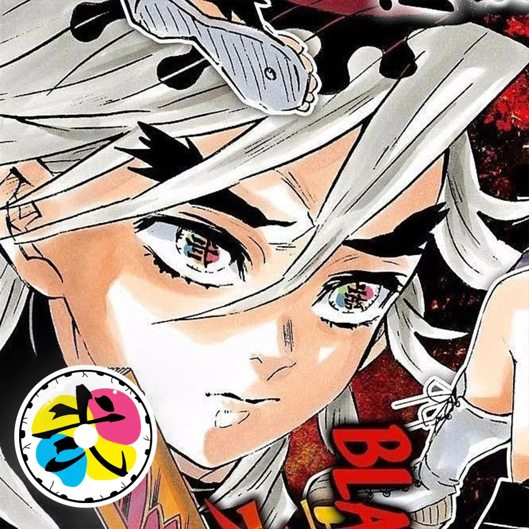 Cosplay Demon Slayer Twelve Kizuki Douma right Colored Contact Lenses - Roseibase