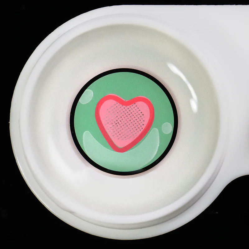 Cosplay Puppet Green Colored Contact Lenses - Roseibase