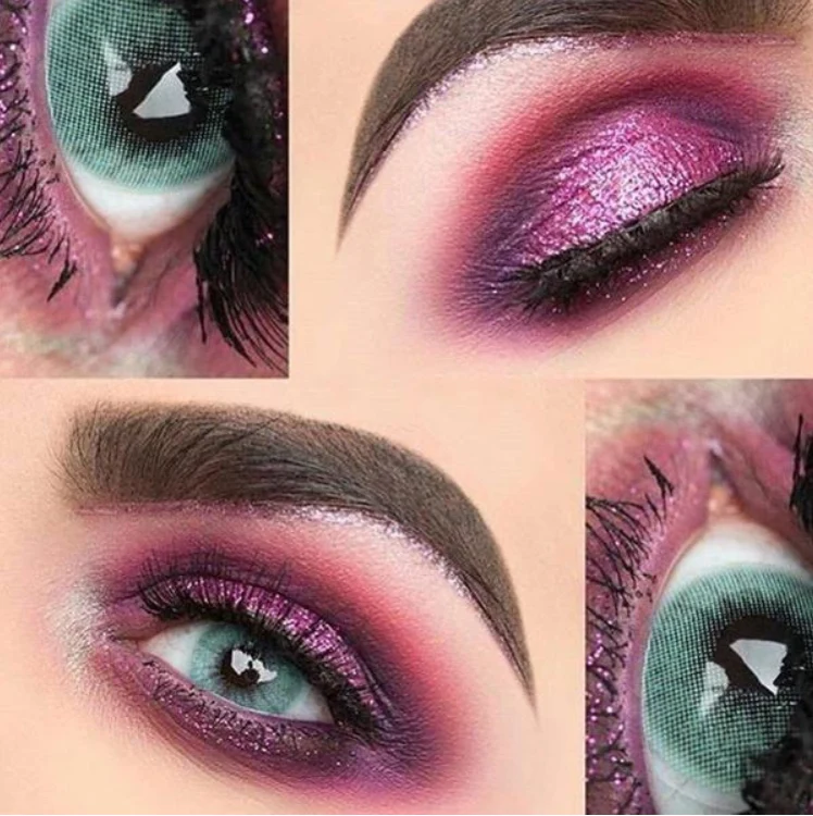 Hidrocor Marine Blue Prescription Colored Contact Lenses - Roseibase