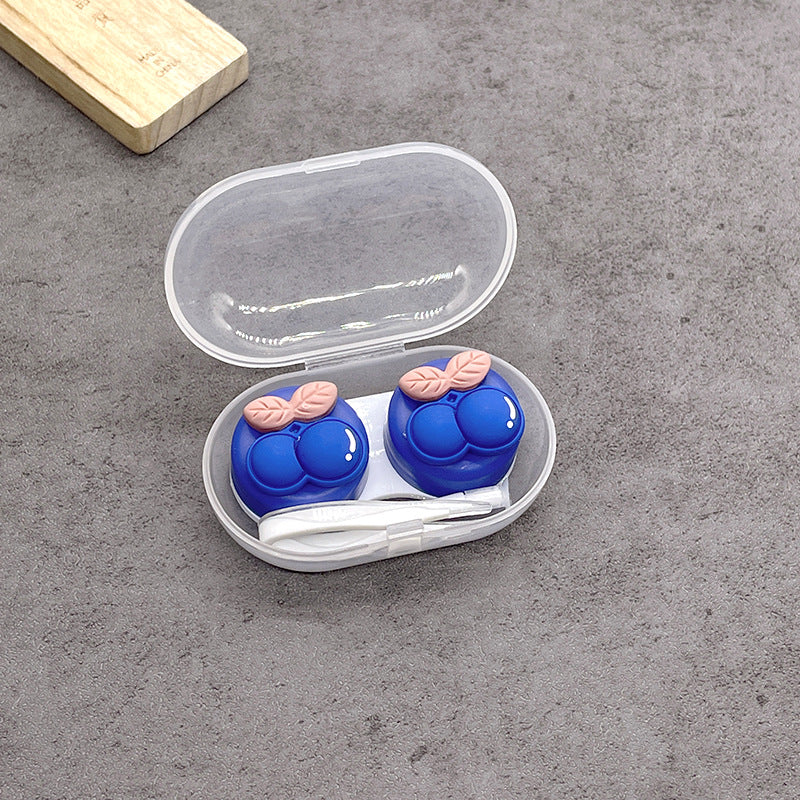 Cute Fruit Colored Contact Lens Case - Roseibase
