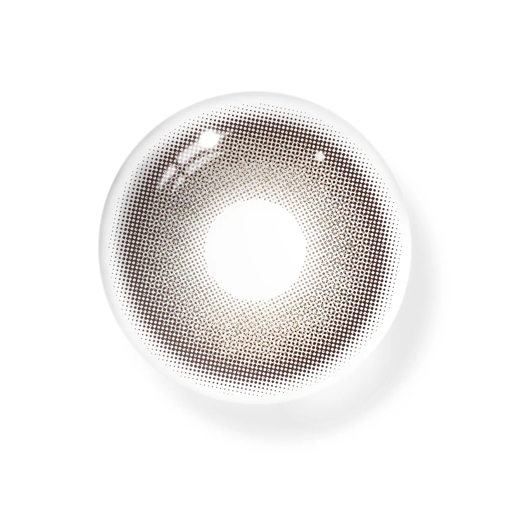 Geranium Brown Colored Contact Lenses - Roseibase