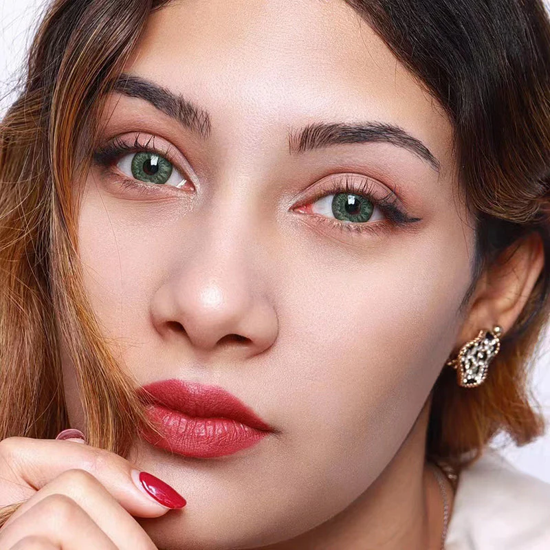 Cocktail Julep Mint Colored Contact Lenses - Roseibase