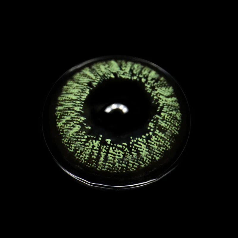 Irene Nut Green Colored Contact Lenses - Roseibase