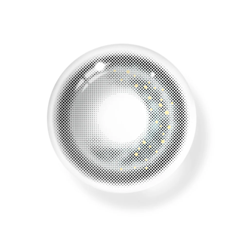 Calliope Moon Gray Prescription Colored Contact Lenses - Roseibase