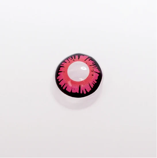 Cosplay RED WIZARDS Colored Contact Lenses - Roseibase