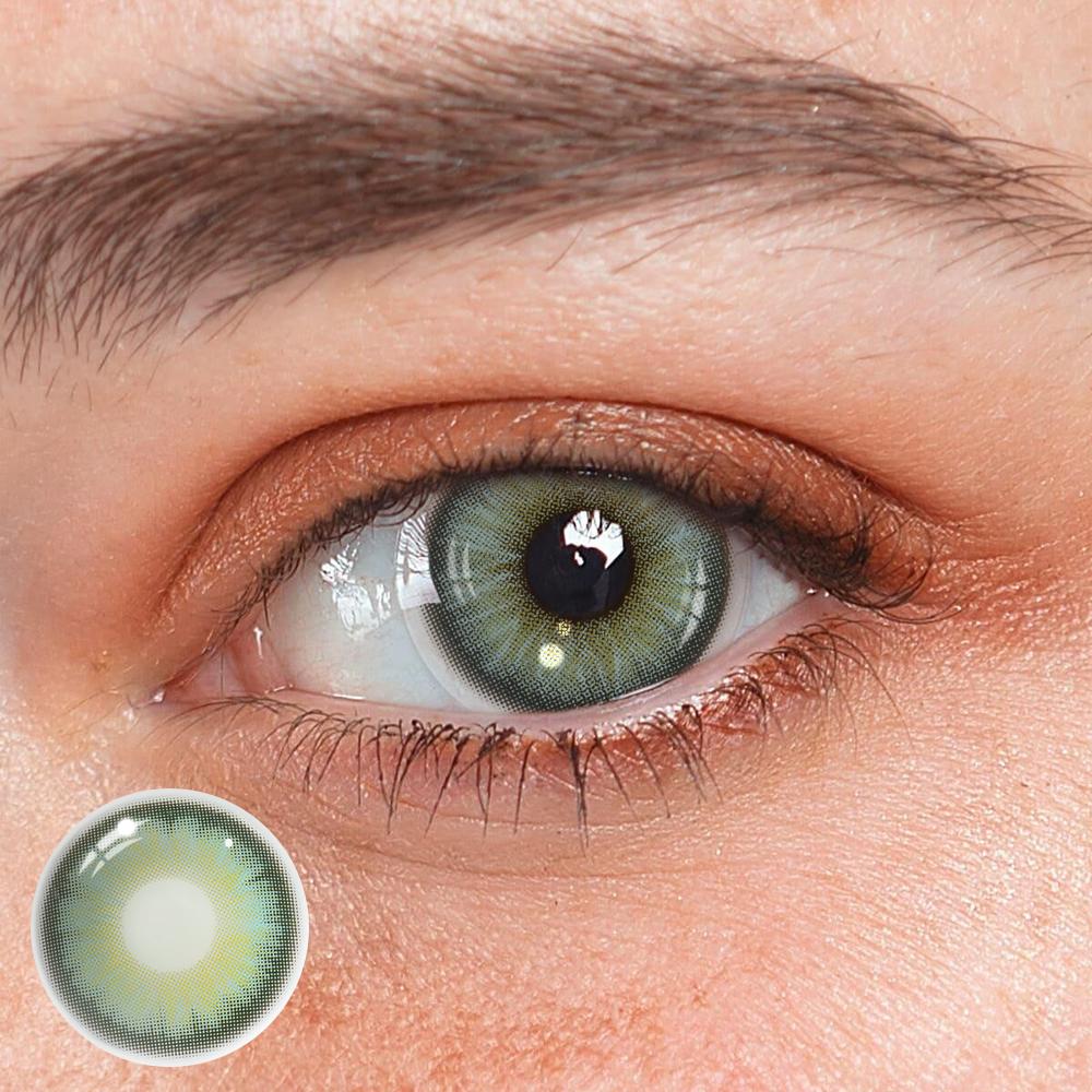 Ariel Green Colored Contact Lenses - Roseibase