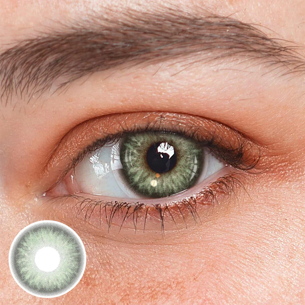 Helena Green Colored Contact Lenses - Roseibase