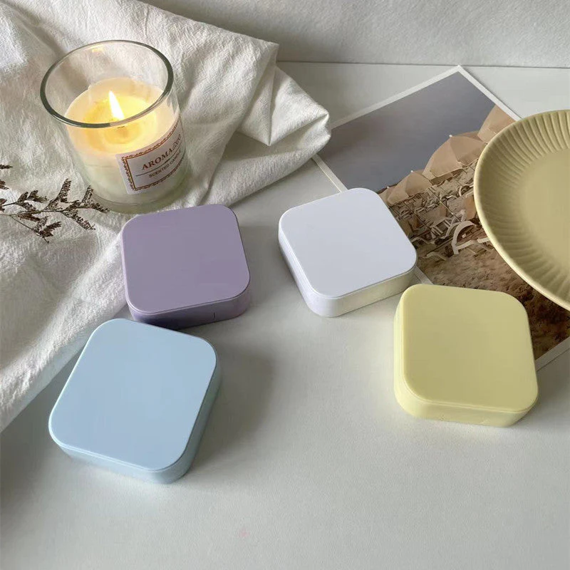 INS Cosmetic Colored Contact Lens Case - Roseibase