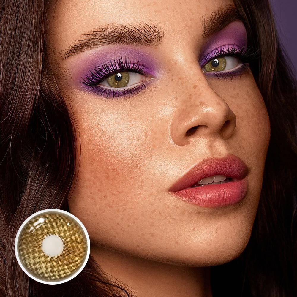 Mars Brown Colored Contact Lenses - Roseibase