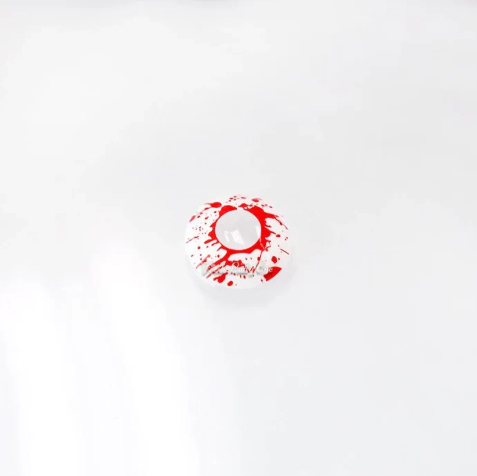 Halloween Trauma White Colored Contact Lenses - Roseibase