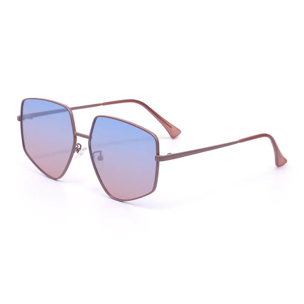 Bella Geometric Blue Sunglasses - Roseibase