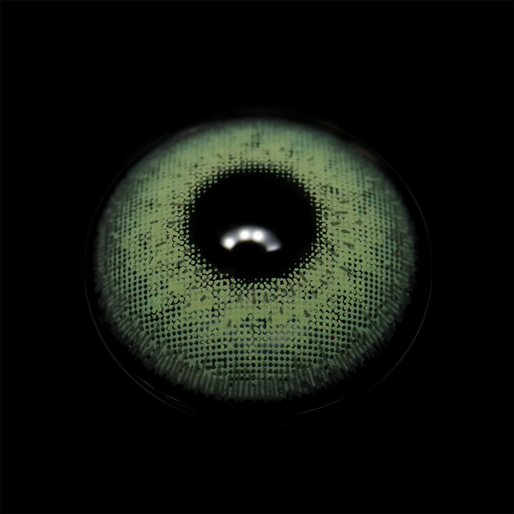 Elite Silky green Colored Contact Lenses - Roseibase