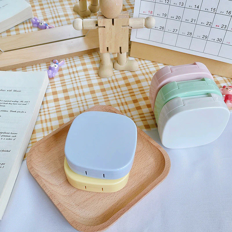 Candy Colored Contact Lens Case - Roseibase