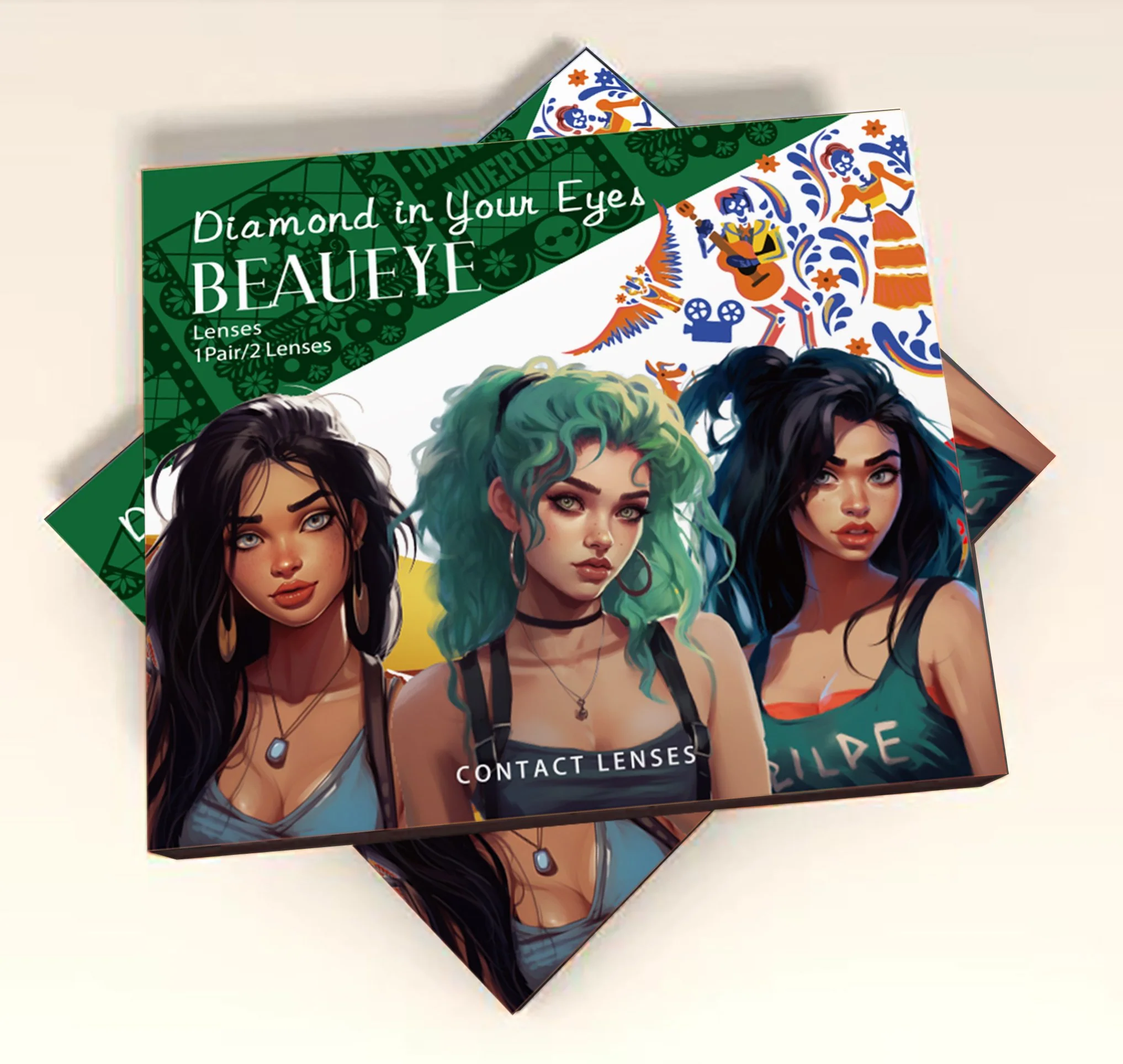 Isabella Grey Colored Contact Lenses - Roseibase