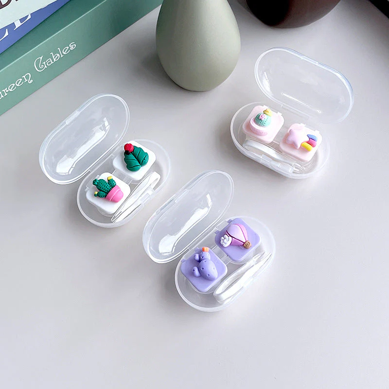 DIY Colored Contact Lens Case - Roseibase
