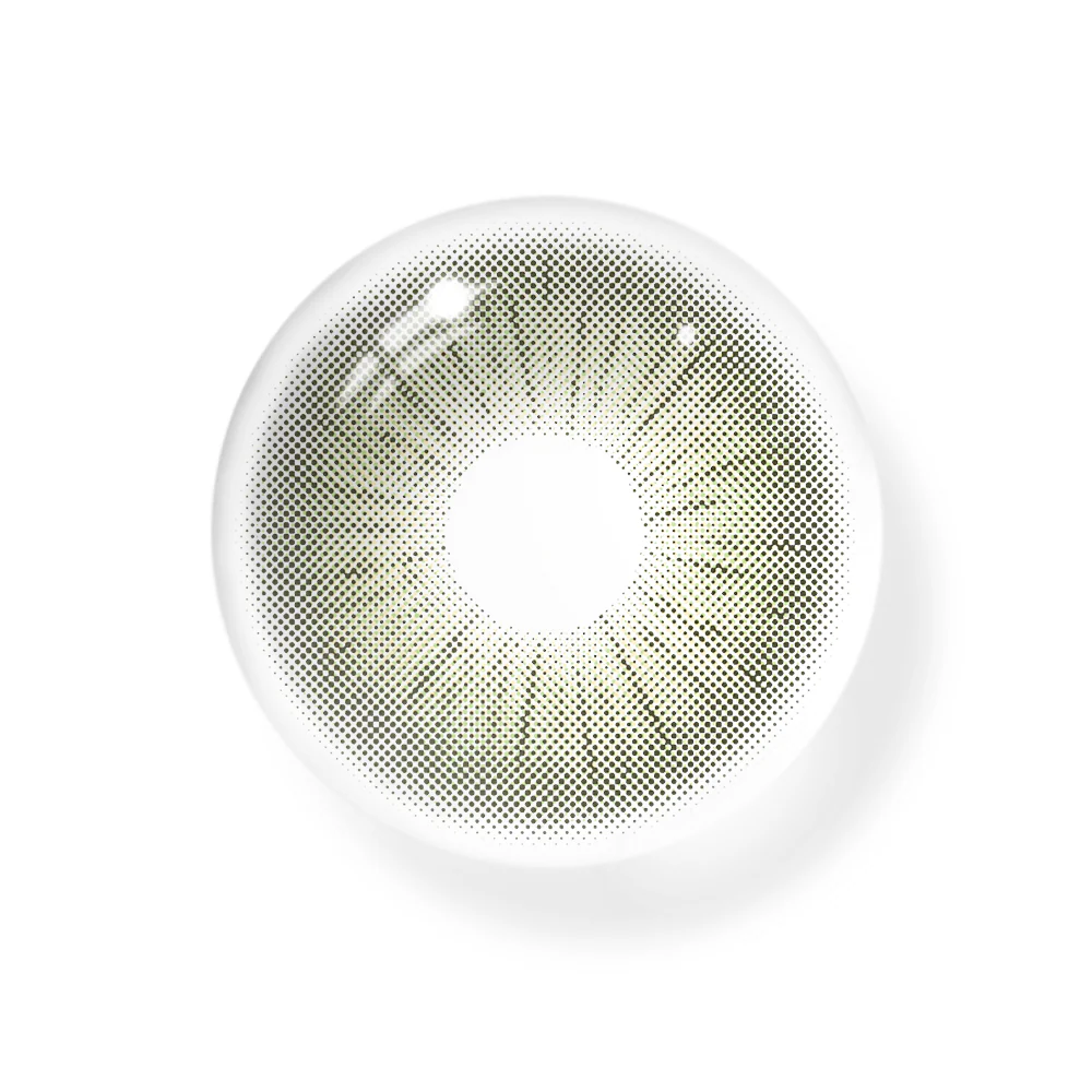 Claudina Oil Green Colored Contact Lenses - Roseibase