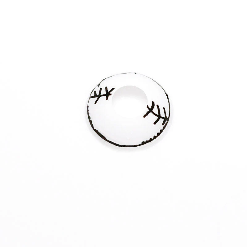 Halloween Stitched mummy White Colored Contact Lenses - Roseibase