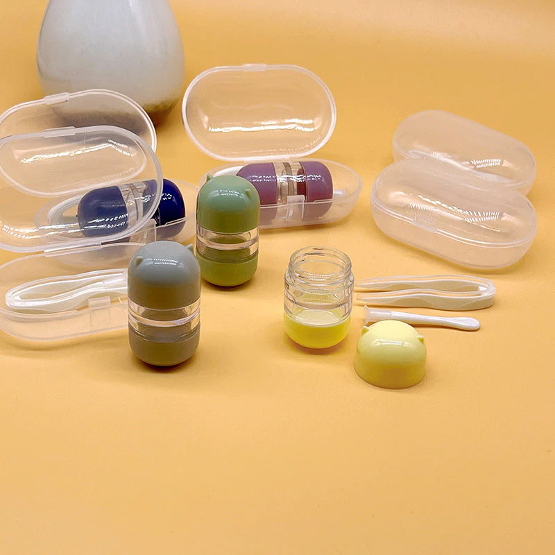 Economic Colored Contact Lens Case - Roseibase