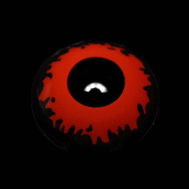 Cosplay Demonlord Mammon Red Colored Contact Lenses - Roseibase
