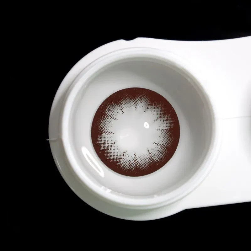 Big Eyes Chocolate Brown Colored Contact Lenses - Roseibase