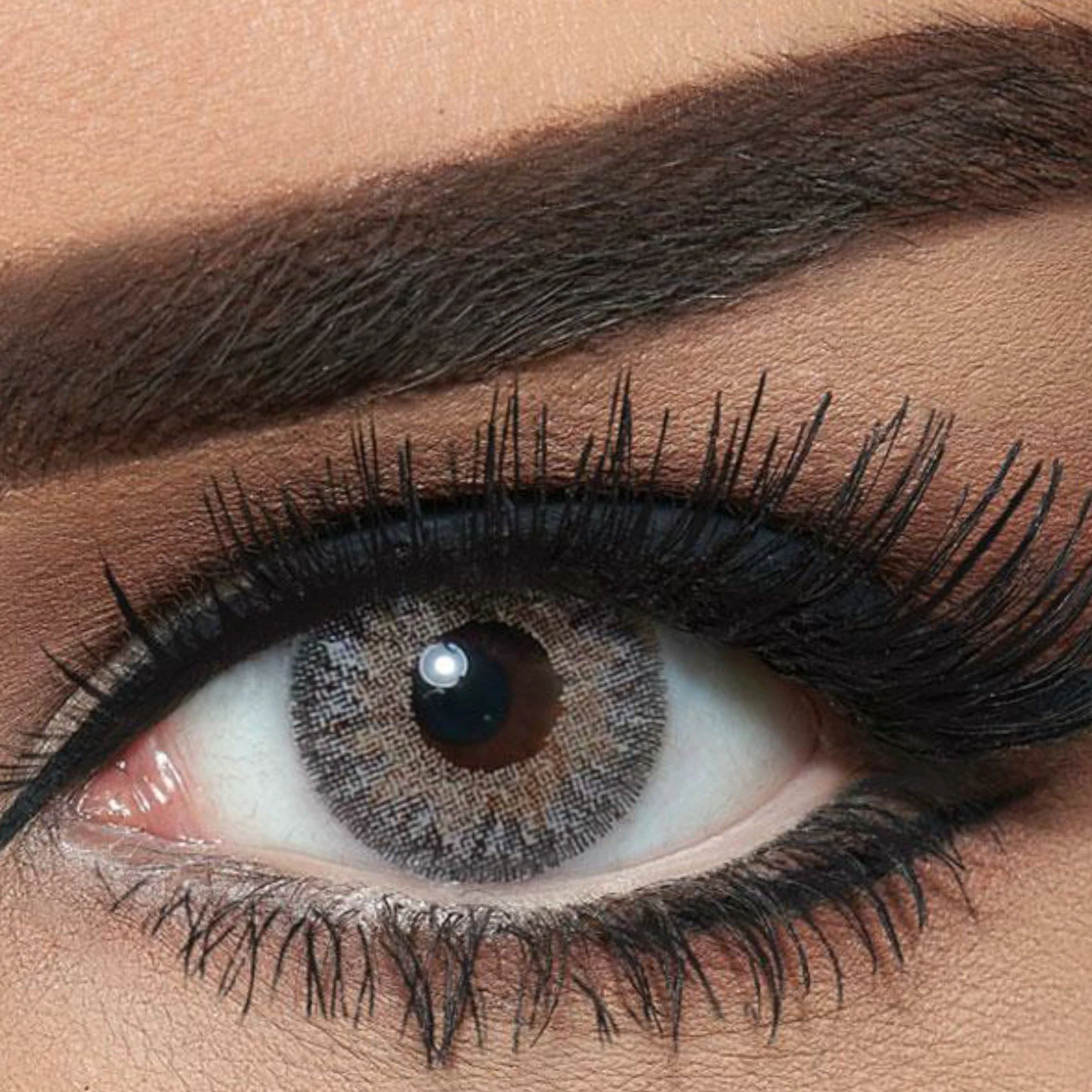 NATURAL Cool Gray Colored Contact Lenses - Roseibase