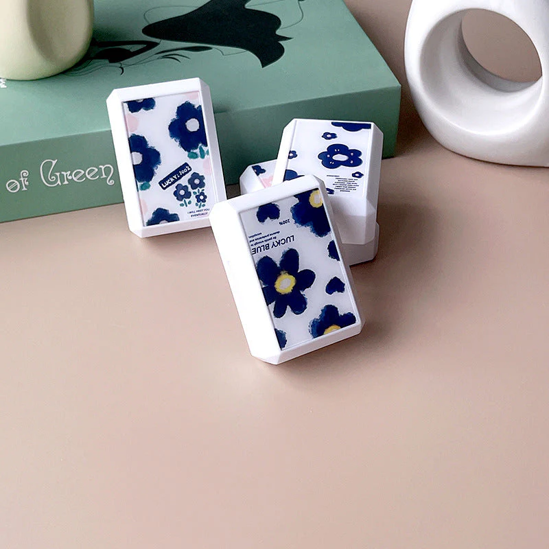 INS Cosmetic Colored Contact Lens Case - Roseibase