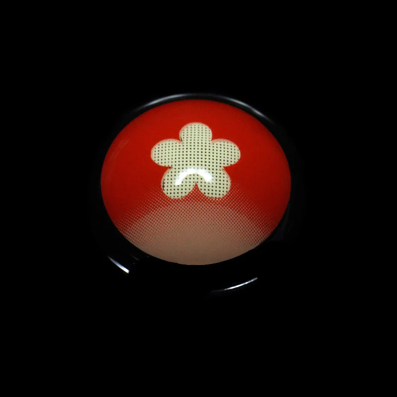 Cosplay Genshin Impact Hutao Red Colored Contact Lenses - Roseibase