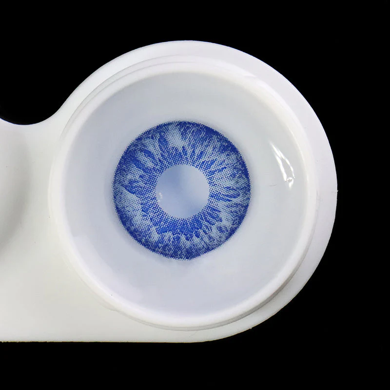 Cocktail Margarita Blue Colored Contact Lenses - Roseibase