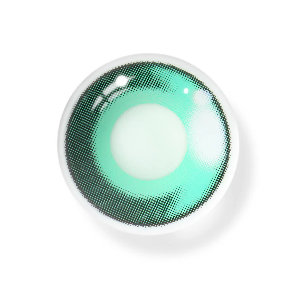 Cosplay Agate	Green Colored Contact Lenses - Roseibase