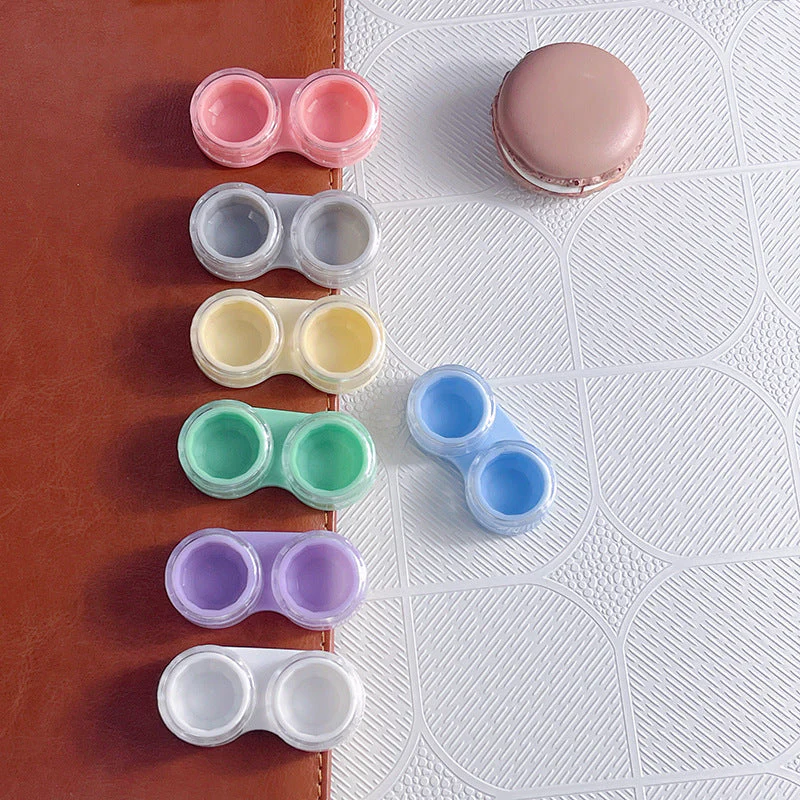 Contracted Colored Contact Lens Case - Roseibase