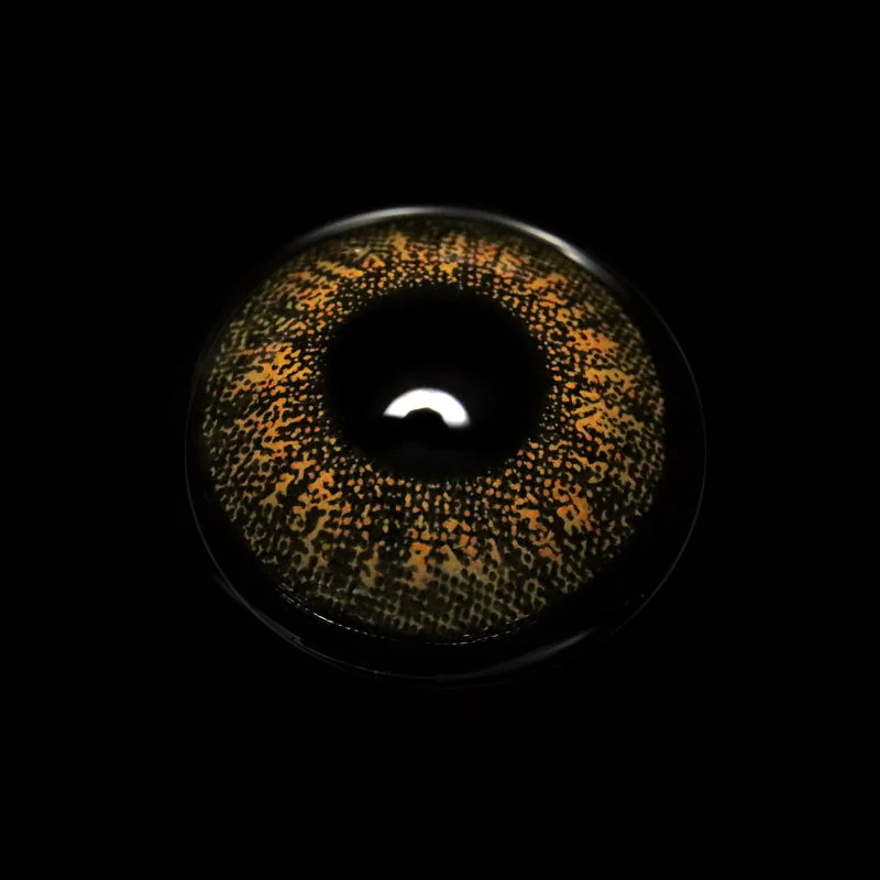 Bruna Brown Prescription Colored Contact Lenses - Roseibase