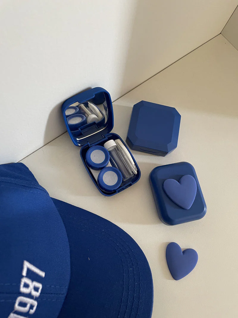 Mate Colored Contact Lens Case - Roseibase