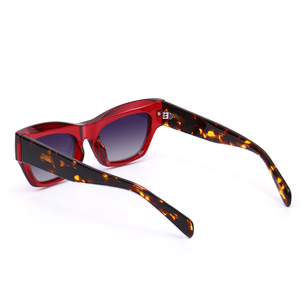 Giselle Cat eye Red Sunglasses - Roseibase