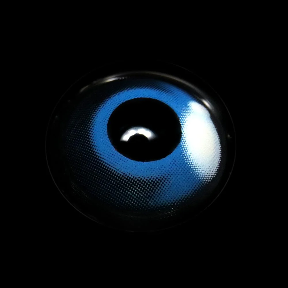 Cosplay Agate	Blue Colored Contact Lenses - Roseibase