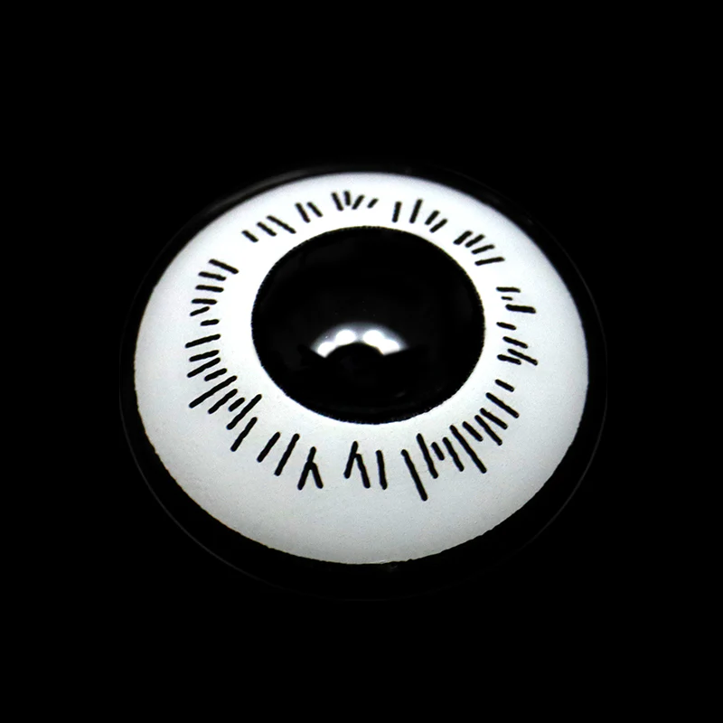 Cosplay Cyberpunk Gray Colored Contact Lenses - Roseibase