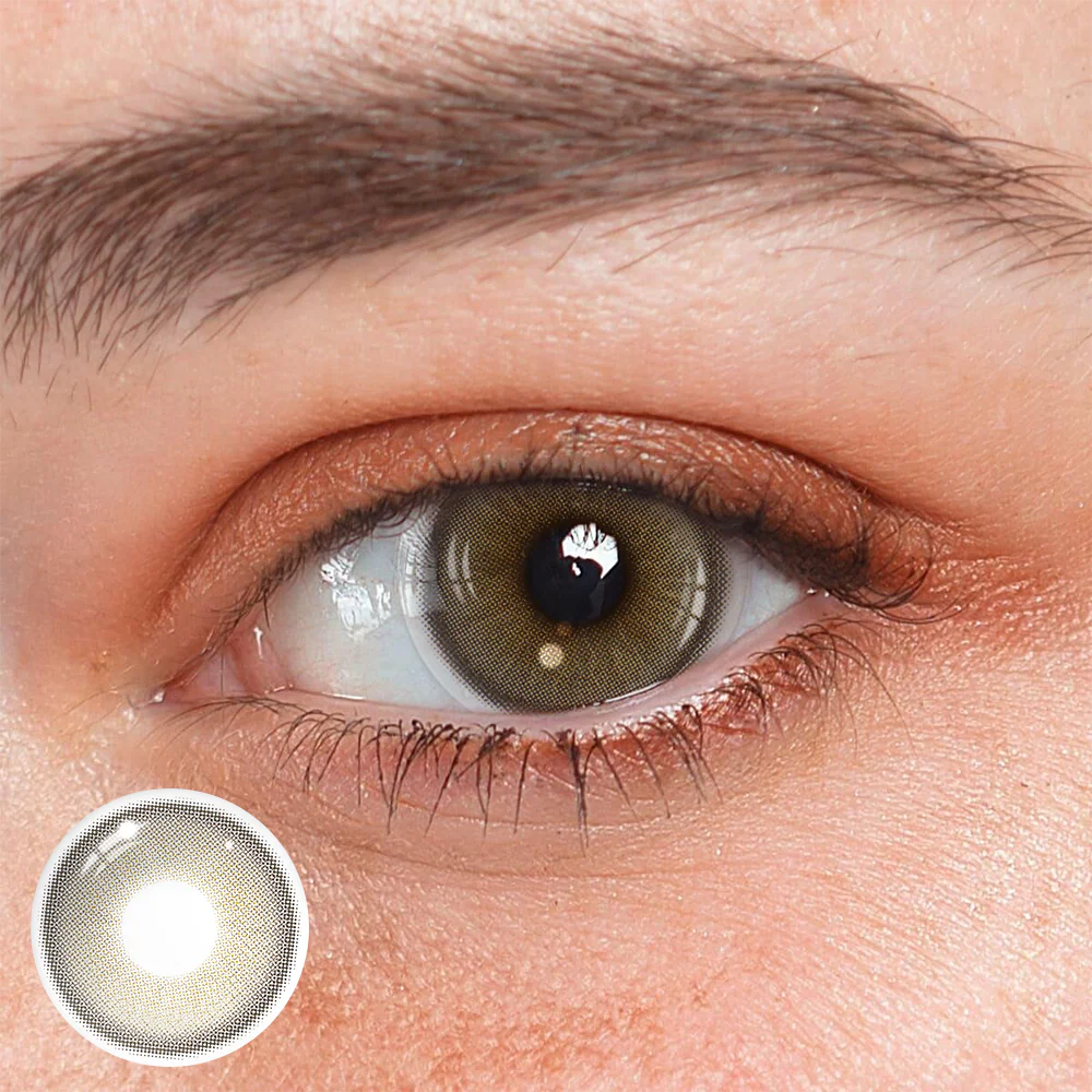 Doris Brown Colored Contact Lenses - Roseibase